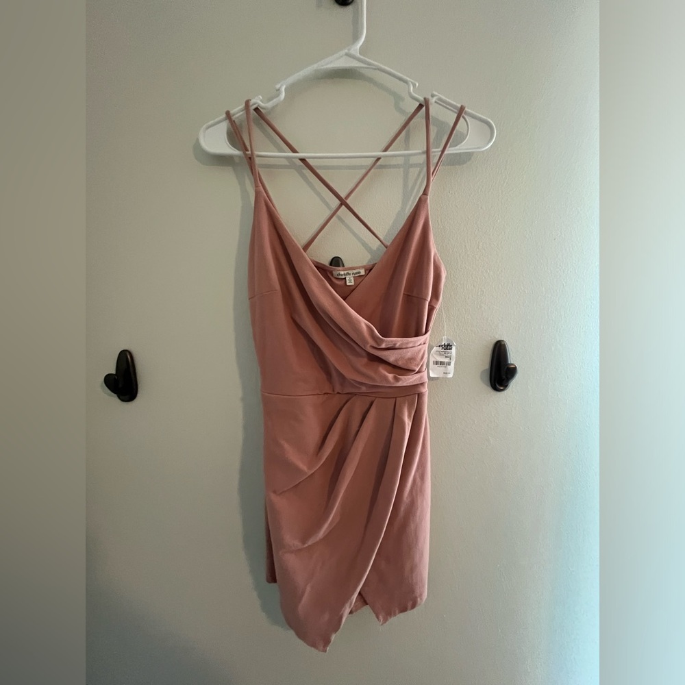 Blush romper NWT Charlotte rush